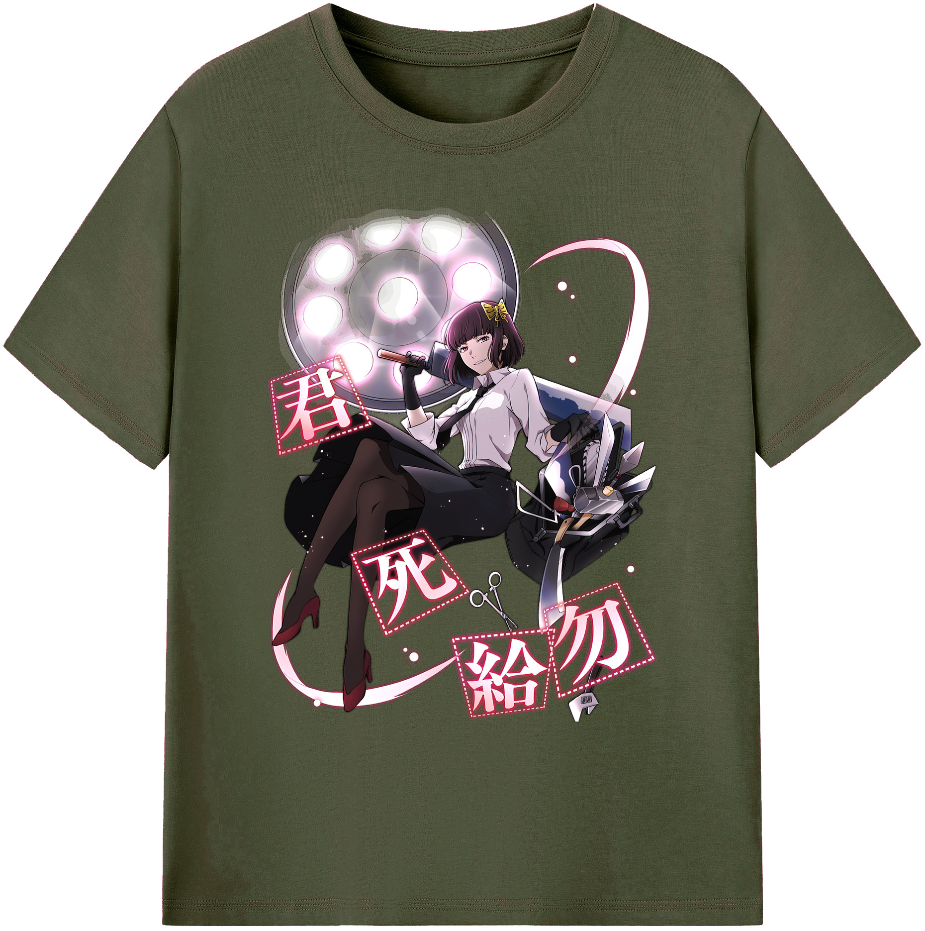 （画像用） 文豪ストレイドッグス Bungo Stray Dogs 綿100％ メンズ半袖Tシャツ｜肌触りやわらか＆通気性